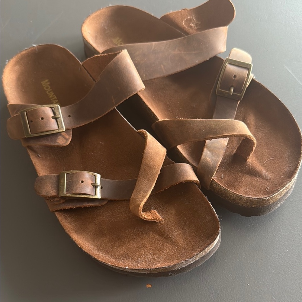 Brown Leather Sandals